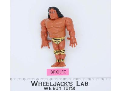 Superfly Jimmy Snuka 100% Complete WWF WWE Hasbro Wrestling 1991 Titan Sports