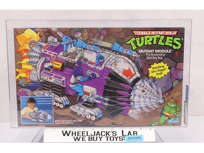 Mutant Module AFA GRADED 80 TMNT 1990 Playmates Vehicle NEW SEALED