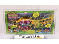 Rock 'N Roll Muta-Bus AFA GRADED 80 TMNT 1992 Playmates Vehicle NEW SEALED