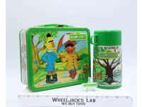 Sesame Street Metal Lunchbox W/Thermos 1983 by Aladdin Industries Inc Vintage