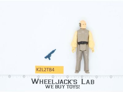 Lobot 100% Complete Star Wars ESB 1980 Kenner Vintage Action Figure NO REPRO