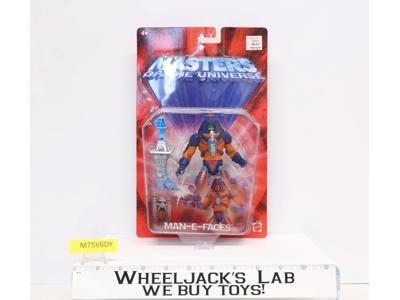 Man-E-Faces 200x Masters of the Universe MOTU 2002 Mattel Figure NEW SEALED