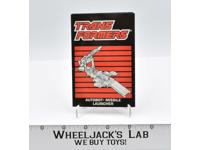 Missile Launcher Transport Instruction Manual Booklet Hasbro G1 Transformers