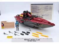 Cobra Moray Hydrofoil W/ Lampreys GI Joe 1985 Hasbro Action Figure Vehicle