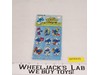 Smurf LOT of 4 Puffy Stickers Assortment #1,2,6,7 1980-1982