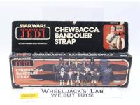 Chewbacca Bandolier Strap W/Box ROTJ 1983 Star Wars Vintage Kenner Action Figure