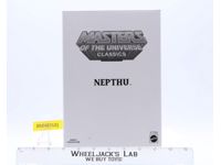 Nepthu w/ Mailer He-Man Masters of the Universe Classics MOTUC 2013 MOSC Mattel