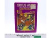 Circus ATARI W/ Box ATARI 2600 1980 Game Cartridge