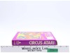 Circus ATARI W/ Box ATARI 2600 1980 Game Cartridge