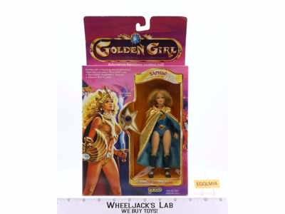 Saphire Golden Girl 1984 Galoob Action Figure NEW MISB SEALED