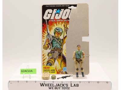 Airborne V1 100% Complete W/ Cardback GI Joe 1983 Hasbro Vintage Action Figure