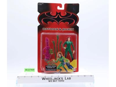 Jungle Venom Poison Ivy Batman & Robin 1997 Kenner Action Figure NEW MOSC SEALED