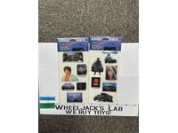 Knight Rider LOT of 2 Puffy Stickers 1983, Universal City Studio, SEALED