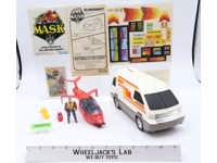 Slingshot W/Ace Riker 100% Complete W/UNUSED STICKERS 1985 MASK M.A.S.K. Kenner