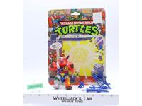 Groundchuck 100% Complete W/Card Teenage Mutant Ninja Turtles 1991 Playmates