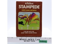 Stampede W/ Box + Manual ATARI 2600 1981 Activision Vintage Game Cartridge