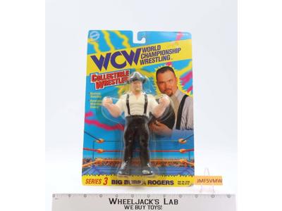 Big Bubba Rogers Series 3 WCW Collectible Wrestlers MOSC Original Toymakers 1994