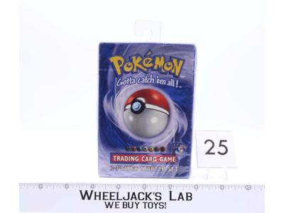 SEALED NEW Vintage 1999 Pokemon TCG 2 Player Starter Set W/ 1st Edition Machamp