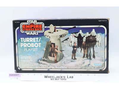 Turret & Probot 100% Complete W/Box Star Wars ESB 1980 Kenner Playset