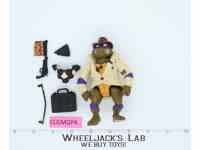 Donatello Undercover Turtle 100% Complete TMNT Playmates 1990 Vintage Figure