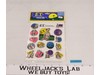 E.T. The Extra-Terrestrial Stick-Ons Fuzzie Stickers 1982 Movie
