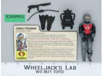 Eels V1 100% Complete G.I. Joe 1985 Hasbro Vintage Action Figure