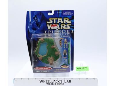 STAP Invasion Mini Scene Star Wars Episode 1 Action Fleet 1998 Galoob SEALED
