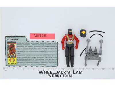 Astro Viper V1 100% Complete G.I. Joe 1988 Hasbro Vintage Action Figure