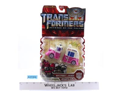 Skids & Mudflap Transformers Revenge of the Fallen 2008 Hasbro Figure NEW SEALED