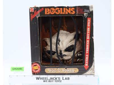 Bog-O-Bones Creature W/ Box Halloween Boglins 1987 Mattel Action Figure