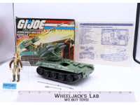 Wolverine W/ Cover Girl 100% Complete GI Joe 1983 Hasbro Action Figure Vehicle
