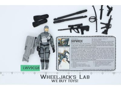 Shipwreck V2 100% Complete G.I. Joe 1994 Hasbro Vintage Action Figure