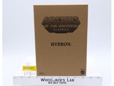 Hydron w/ Mailer MOSC NEW He-Man Classics MOTUC 2013 Mattel Action Figure