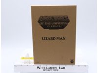 Lizard Man w/ Mailer MOSC NEW He-Man Classics MOTUC 2014 Mattel Action Figure