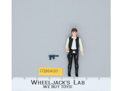 Han Solo BIG HEAD 100% Complete Star Wars 1977 Kenner Action Figure NO REPRO