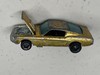 Custom Mustang Gold 1968 Redline Hot Wheels Mattel Vintage Matching Painted Tail