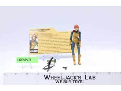 Scarlett v8 100% Complete GI Joe 25th Anniversary 2008 Hasbro Action Figure
