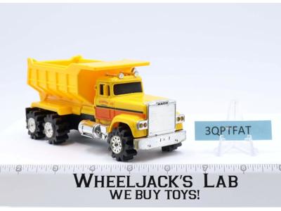 Stomper Mack Dump Truck Schaper STOMPER 1980s Vintage ** WORKING CONDITION**