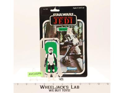 Biker Scout 100% Complete 77 Back-A Star Wars ROTJ 1983 Kenner Figure NO REPRO