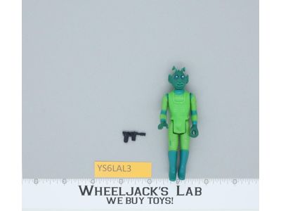 Greedo 100% Complete Star Wars 1978 Vintage Kenner Action Figure NO REPRO