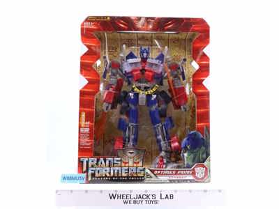 Optimus Prime Transformers Revenge of the Fallen 2008 Hasbro Figure NEW SEALED
