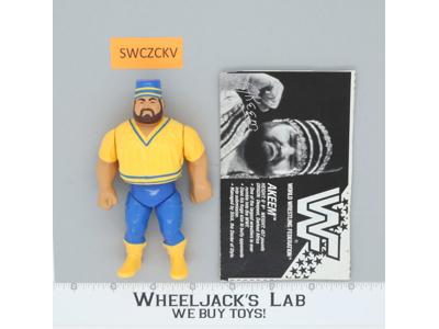 Akeem Series 1 100% Complete WWF Wrestling Action Figure Hasbro 1990 Vintage
