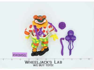 Crazy Clownin' Mike Complete Teenage Mutant Ninja Turtle 1992 Playmates Action