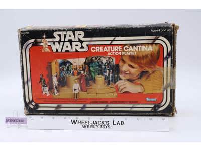 Creature Cantina Star Wars 1978 Vintage Kenner Action Figure Playset