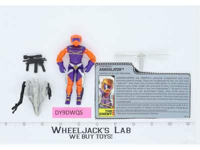 Annihilator V1 100% Complete 1989 G.I. Joe Hasbro Vintage Action Figure