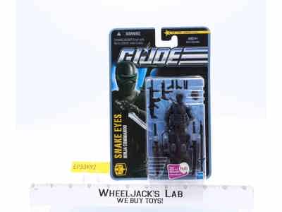 Snake Eyes No.1101 GI Joe Pursuit of Cobra 2010 Hasbro Figure NEW MOSC SEALED