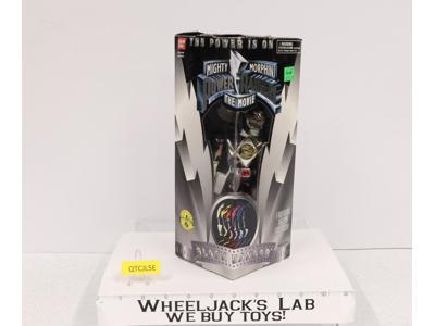 Metallic Black Ranger 100% Complete Power Rangers The Movie 1995 Bandai Figure
