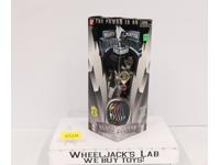 Metallic Black Ranger 100% Complete Power Rangers The Movie 1995 Bandai Figure
