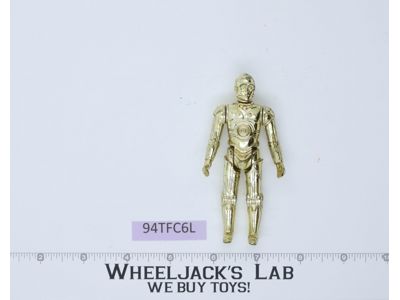 C-3PO 100% Complete Star Wars 1977 Kenner Vintage Action Figure NO REPRO
