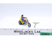 Rrrumblers 3 Squealer Hot Wheels 1971 Mattel Yellow Orange w/ Rider & Guide